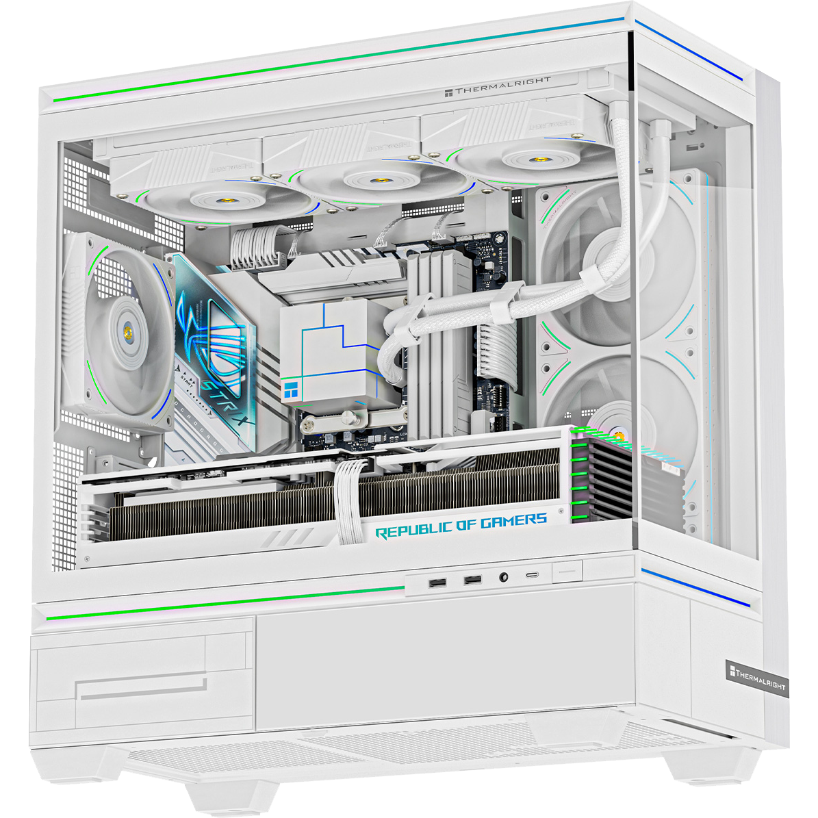 Корпус без блока питания Thermalright M10 White